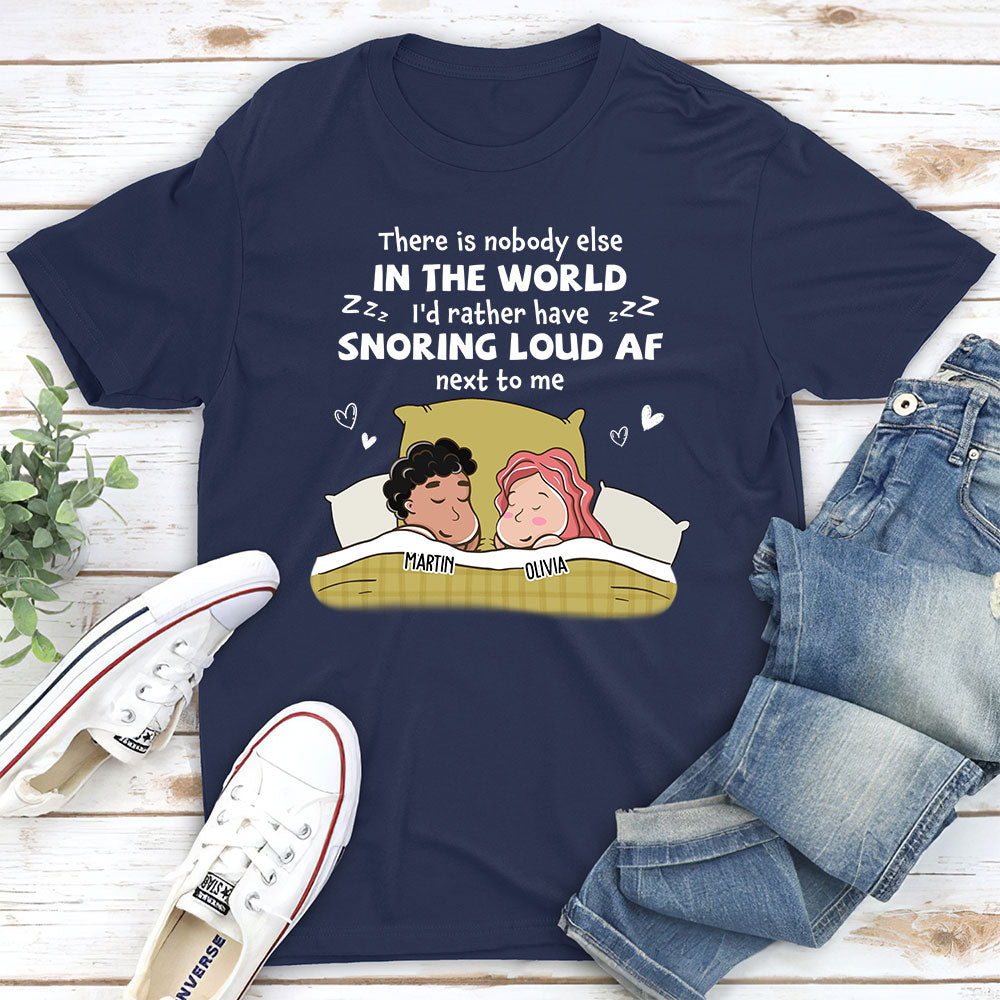 Snoring Af - Personalized Custom Classic T-Shirt