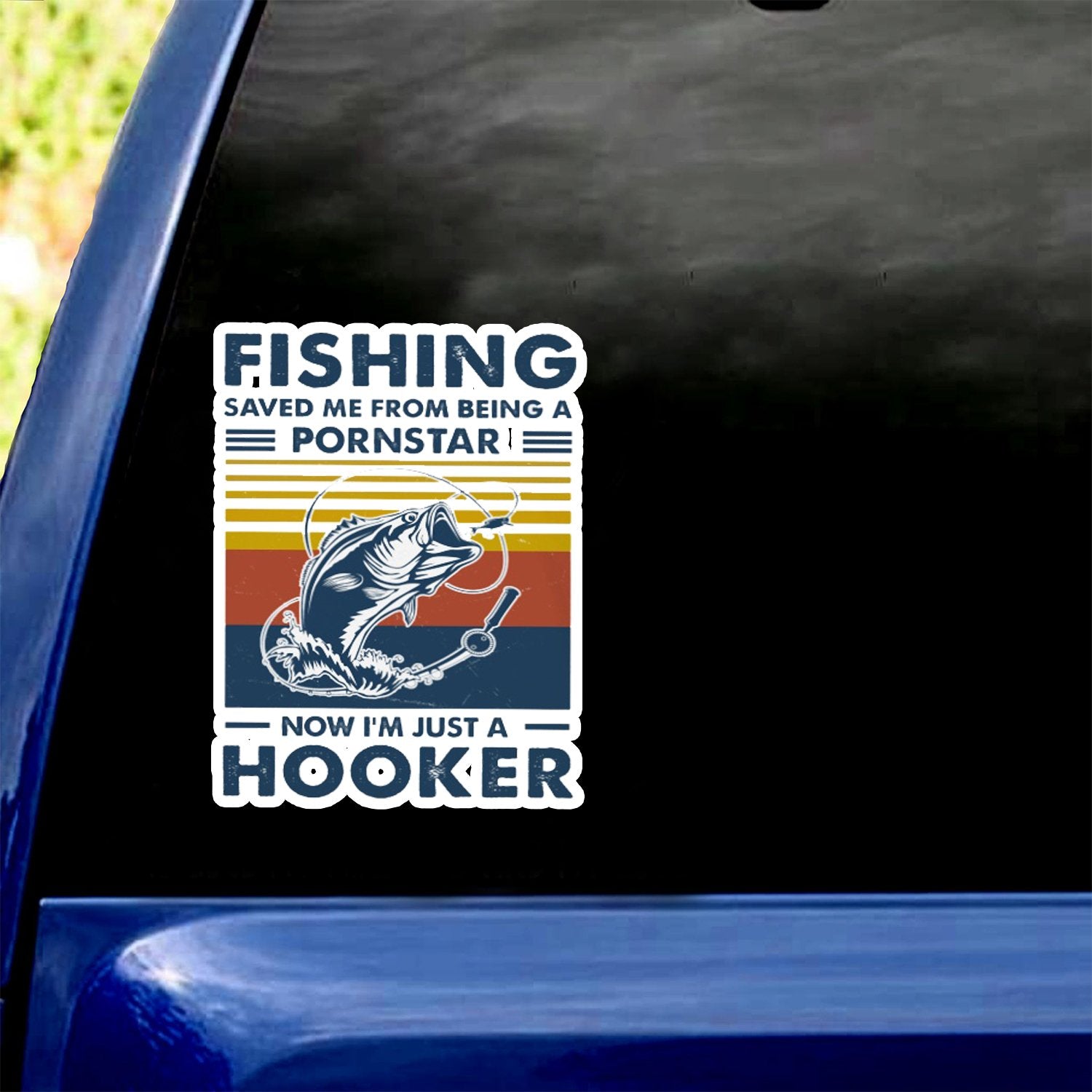 Funny Fishing Sticker 11