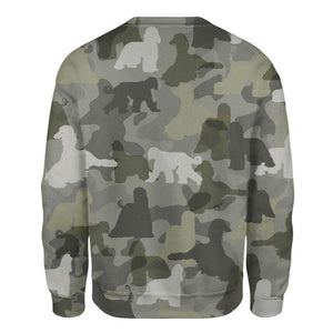 Afghan Hound - Camo - Premium Sweatshirt