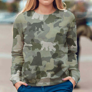 Afghan Hound - Camo - Premium Sweatshirt
