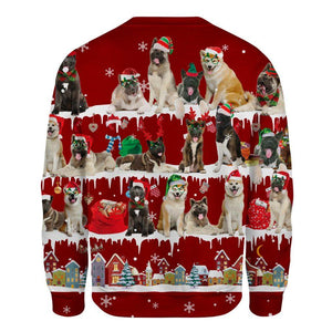 Akita - Snow Christmas - Premium Sweatshirt