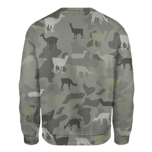 Alpaca - Camo - Premium Sweatshirt