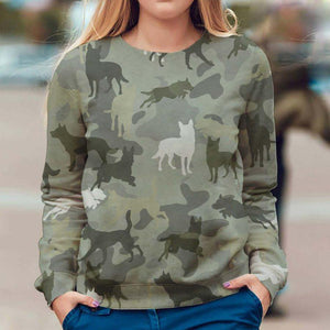Australian Kelpie - Camo - Premium Sweatshirt