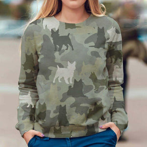 Australian Terrier - Camo - Premium Sweatshirt