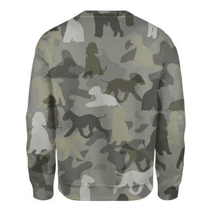 Bedlington Terrier - Camo - Premium Sweatshirt