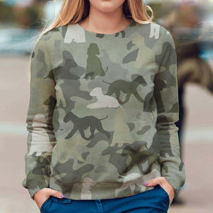 Bedlington Terrier - Camo - Premium Sweatshirt