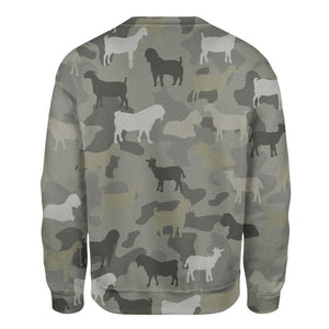 Boer Goat - Camo - Premium Sweatshirt