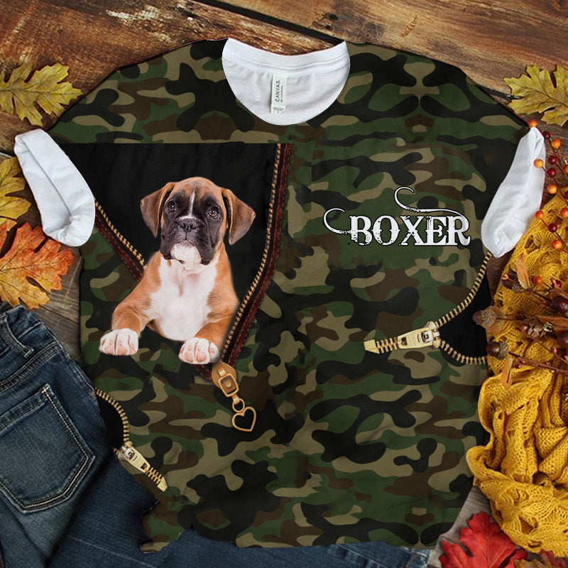 Boxer2 Camo T-shirt