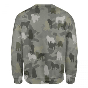 Caucasian Shepherd Dog - Camo - Premium Sweatshirt