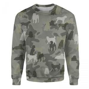 Central Asian Shepherd Dog - Camo - Premium Sweatshirt