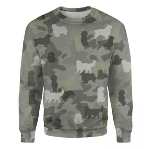 Clumber Spaniel - Camo - Premium Sweatshirt