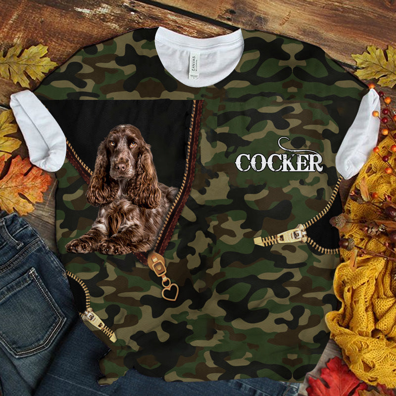 Cocker Camo T-shirt