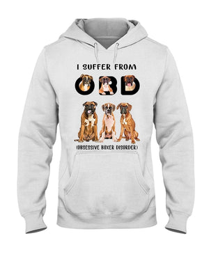 I Suffer From-Boxer-Hooded Sweatshirt