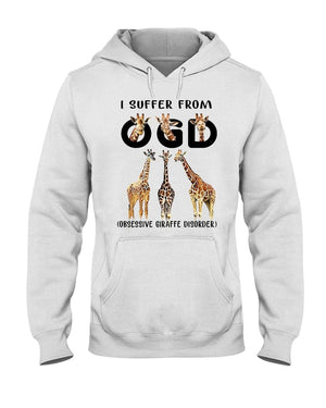 I Suffer From-Giraffe-Hooded Sweatshirt