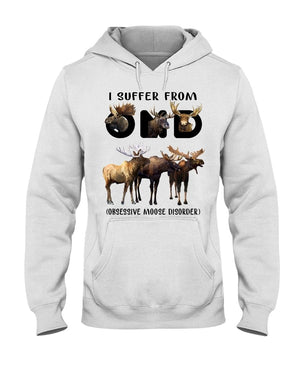 I Suffer From-Moose-Hooded Sweatshirt