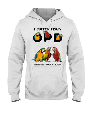 I Suffer From-Parrot-Hooded Sweatshirt