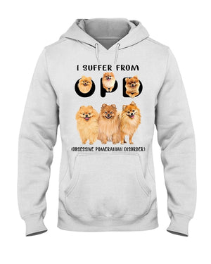 I Suffer From-Pomeranian-Hooded Sweatshirt