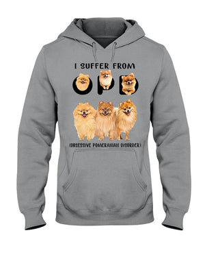 I Suffer From-Pomeranian-Hooded Sweatshirt
