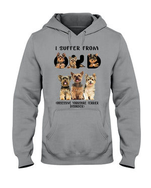 I Suffer From-Yorkshire Terrier-Hooded Sweatshirt