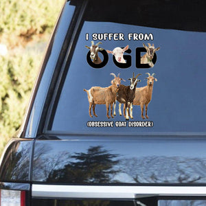 I Suffer From Goat Decal