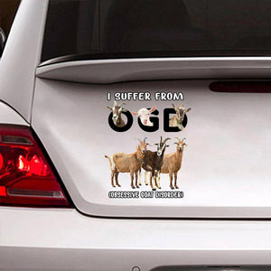 I Suffer From Goat Decal