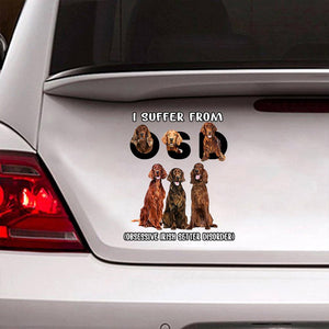 I Suffer From Irish Setter Decal