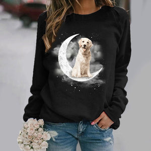 Labrador 3 -Sit On The Moon- Premium Sweatshirt